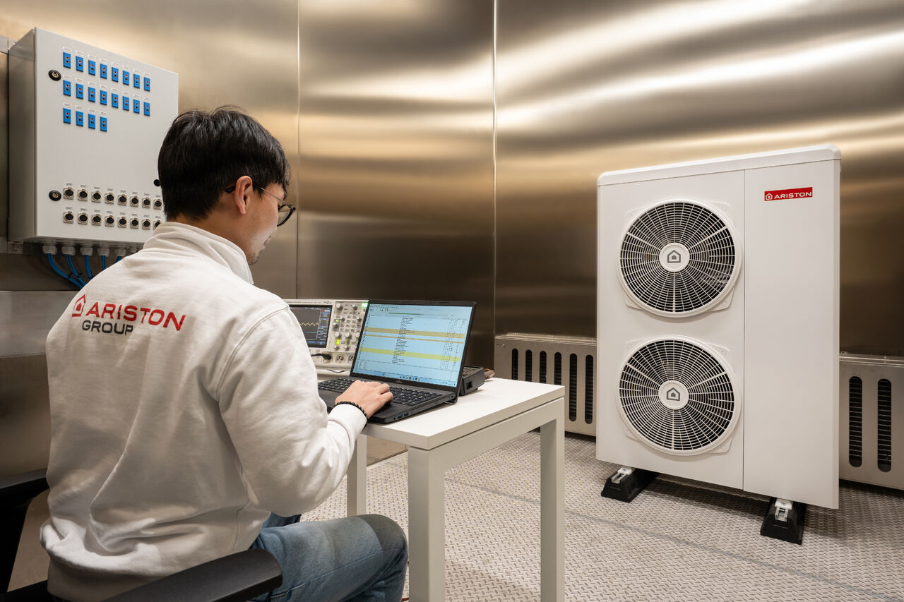 Engineer in a laboratory